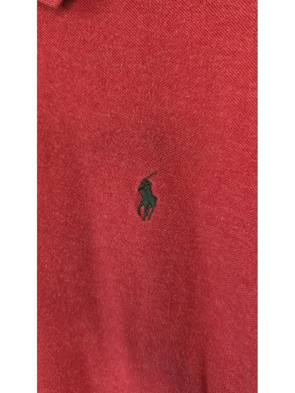 Vintage Men’s Polo Ralph Lauren Short Sleeve, Red, Men's L, # 48